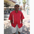 ptsd image black man wearing a red shirt